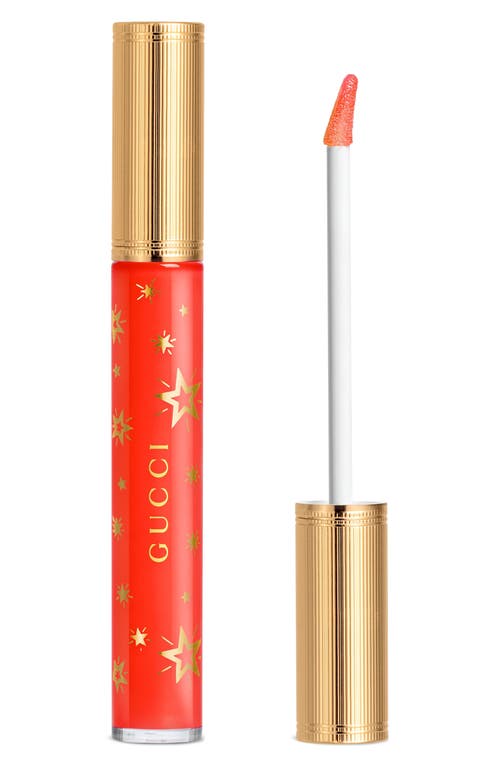 Gucci Gloss à Lèvres Plumping Lip Gloss in 526 Teresina Red at Nordstrom