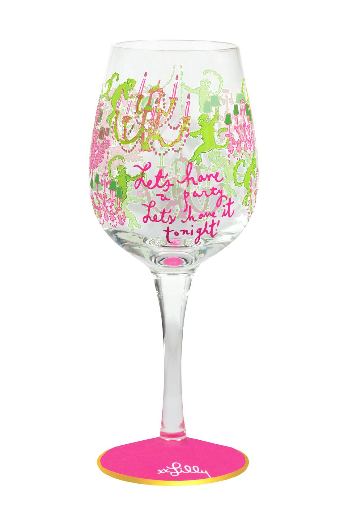 Lilly Pulitzer® Wine Glass Nordstrom