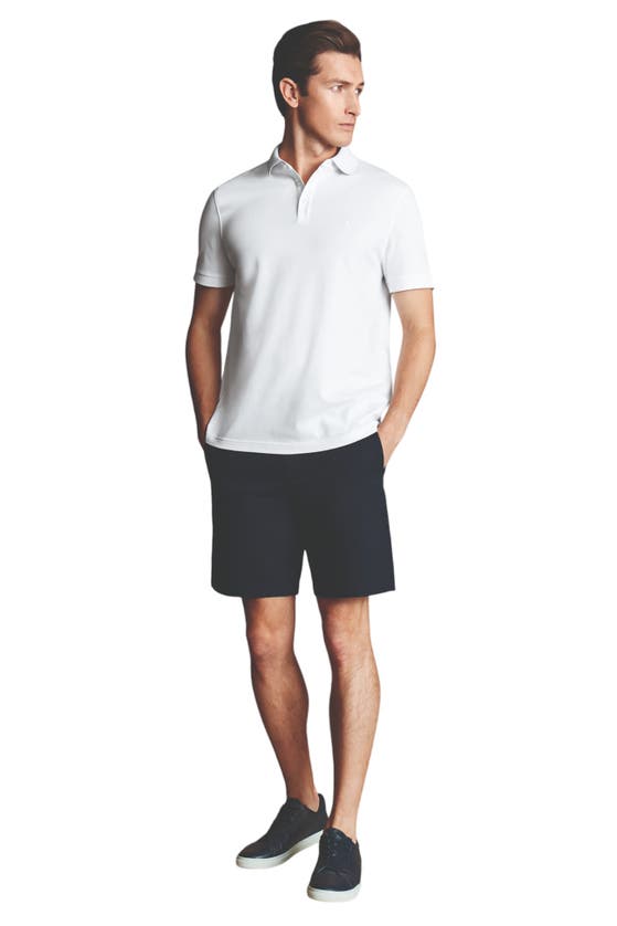 Shop Charles Tyrwhitt Cotton Shorts In Dark Navy