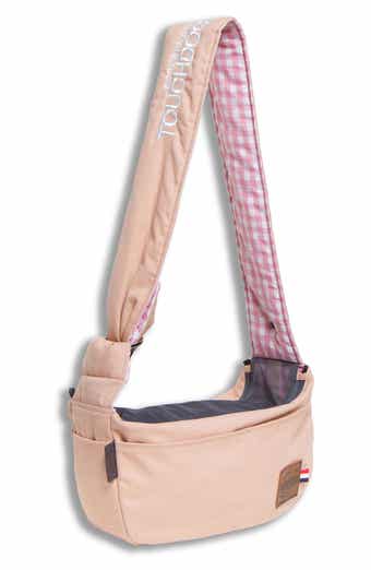 Touchdog 'Wiggle-Sack' Fashion Designer Front and Backpack Dog Carrier - Pink - Medium