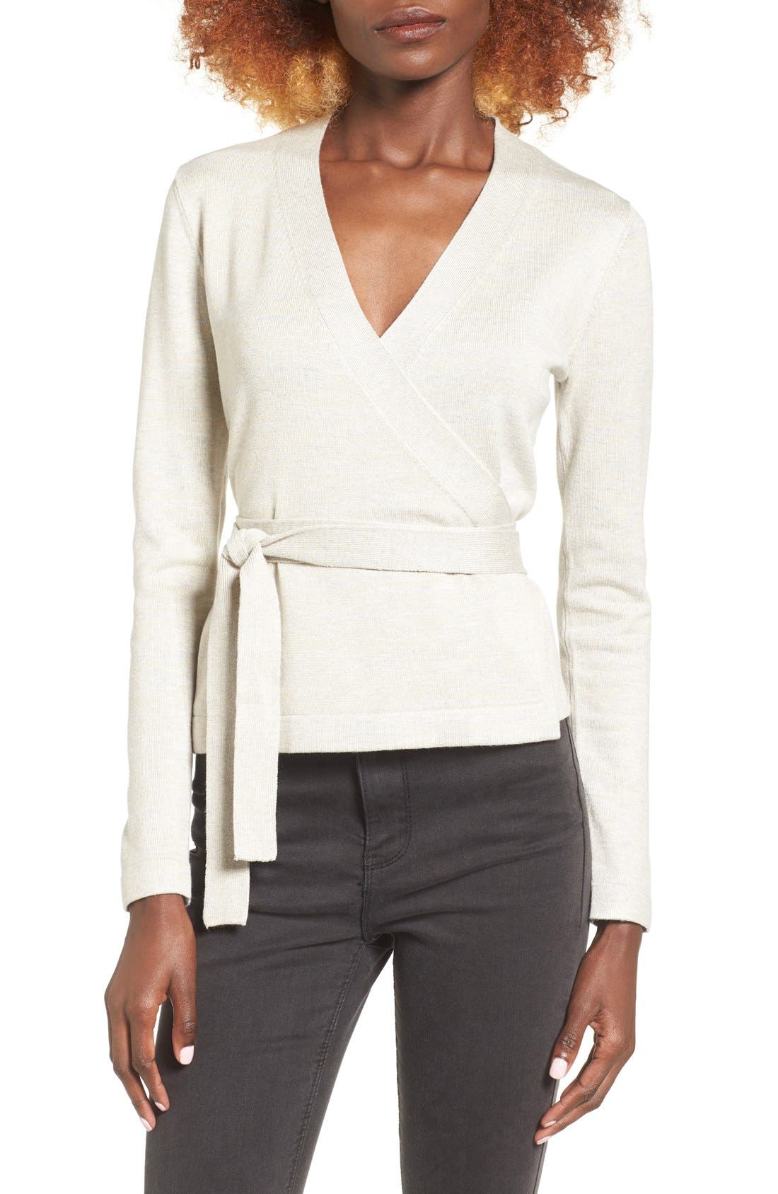 Glamorous Wrap Sweater Nordstrom