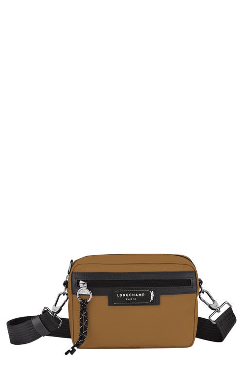 Longchamp Le Pliage Energy Green District Recycled Canvas Camera Bag in Tobacco at Nordstrom