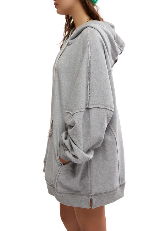 Shop Free People We The Free Hoodie In Heather Grey