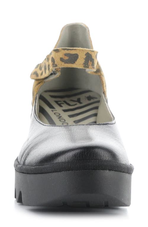 FLY LONDON FLY LONDON BAWO PLATFORM WEDGE PUMP