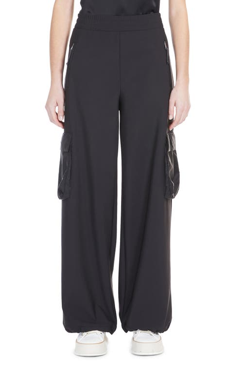 Max Mara Leisure Filante Cargo Pants in Black 