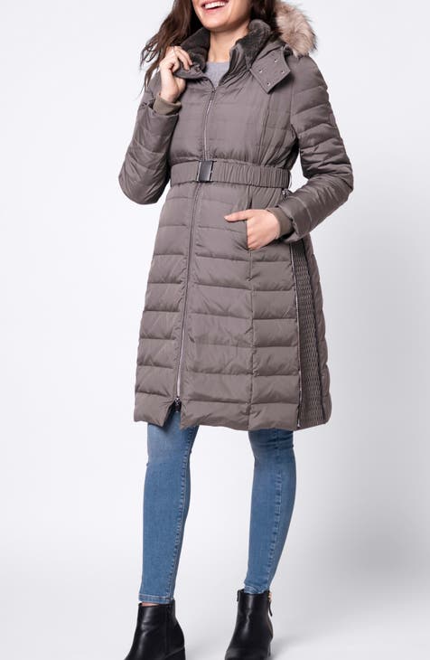 Nordstrom ladies down coats best sale