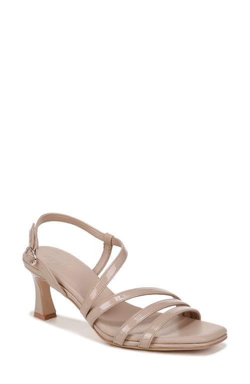 Naturalizer Galaxy Slingback Sandal Warm Fawn Tan Patent Faux Leat at Nordstrom,