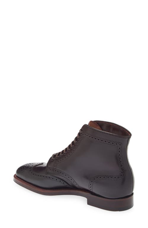 ALDEN SHOE COMPANY ALDEN WINGTIP LACE-UP BOOT 