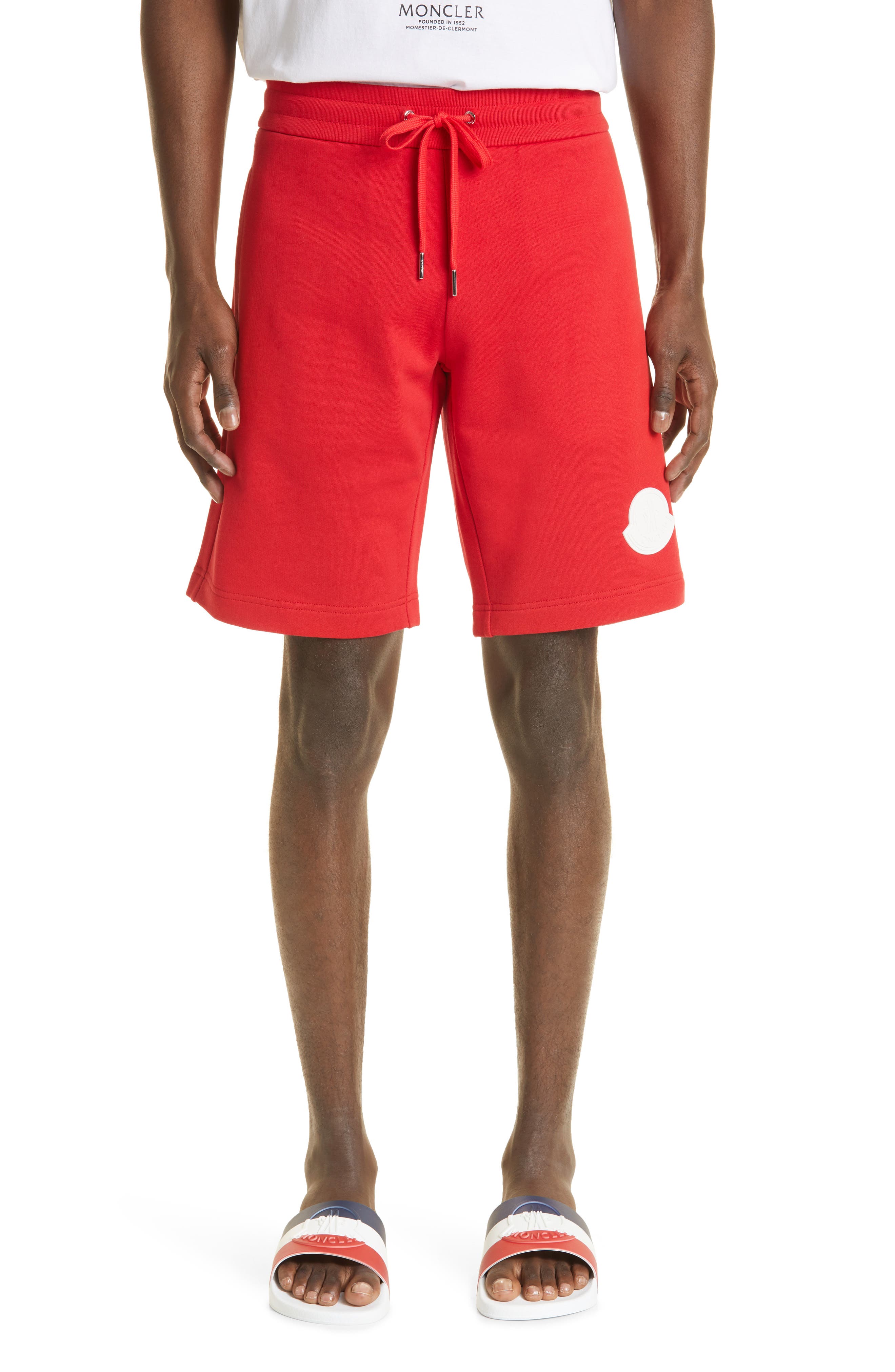 moncler jogger shorts