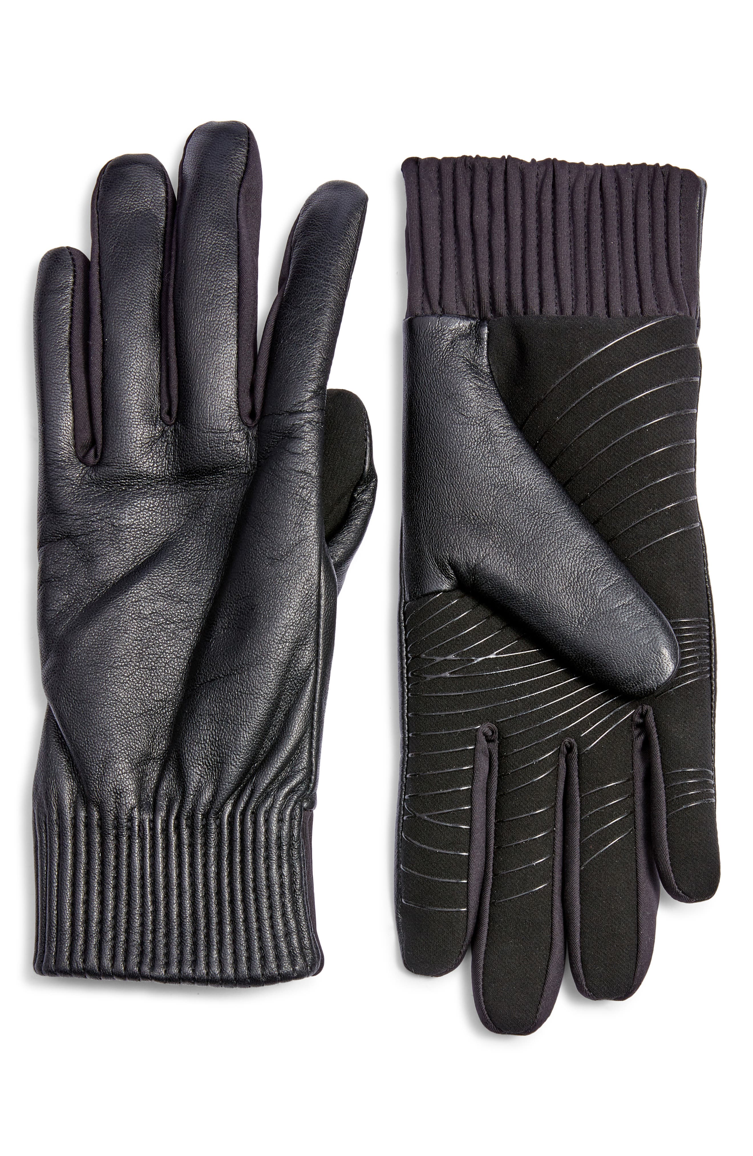 nordstrom black gloves