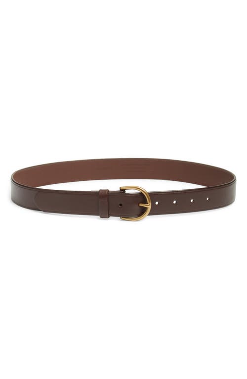 MADEWELL MADEWELL MEDIUM PERFECT LEATHER BELT 