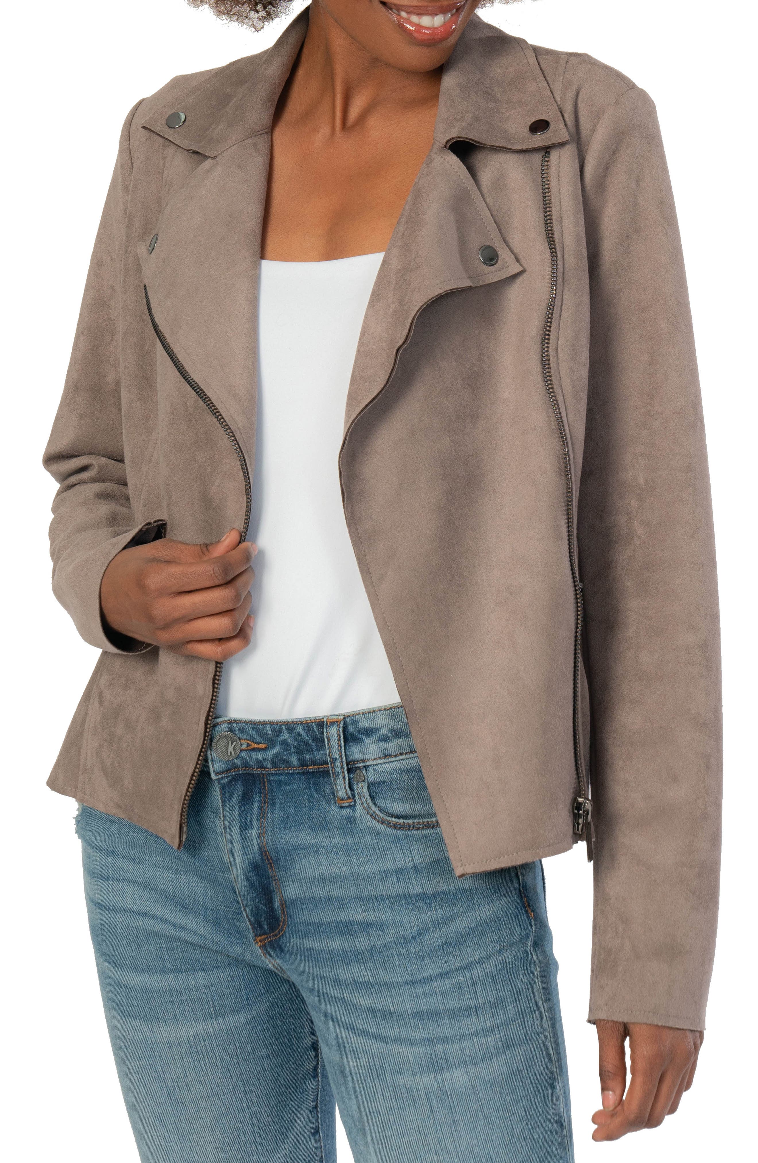 designer ladies suede jackets