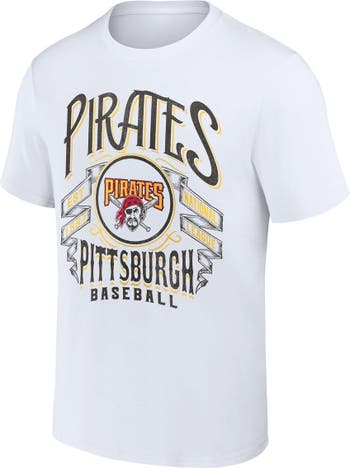 Men's Darius Rucker Collection by Fanatics Cream Pittsburgh Pirates Yarn Dye Vintage T-Shirt Size: Small