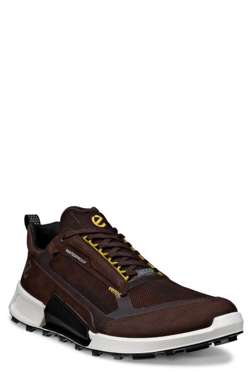 Shop Ecco Biom 2.0 X Mtn Waterproof Sneaker In Mocha/mocha/black