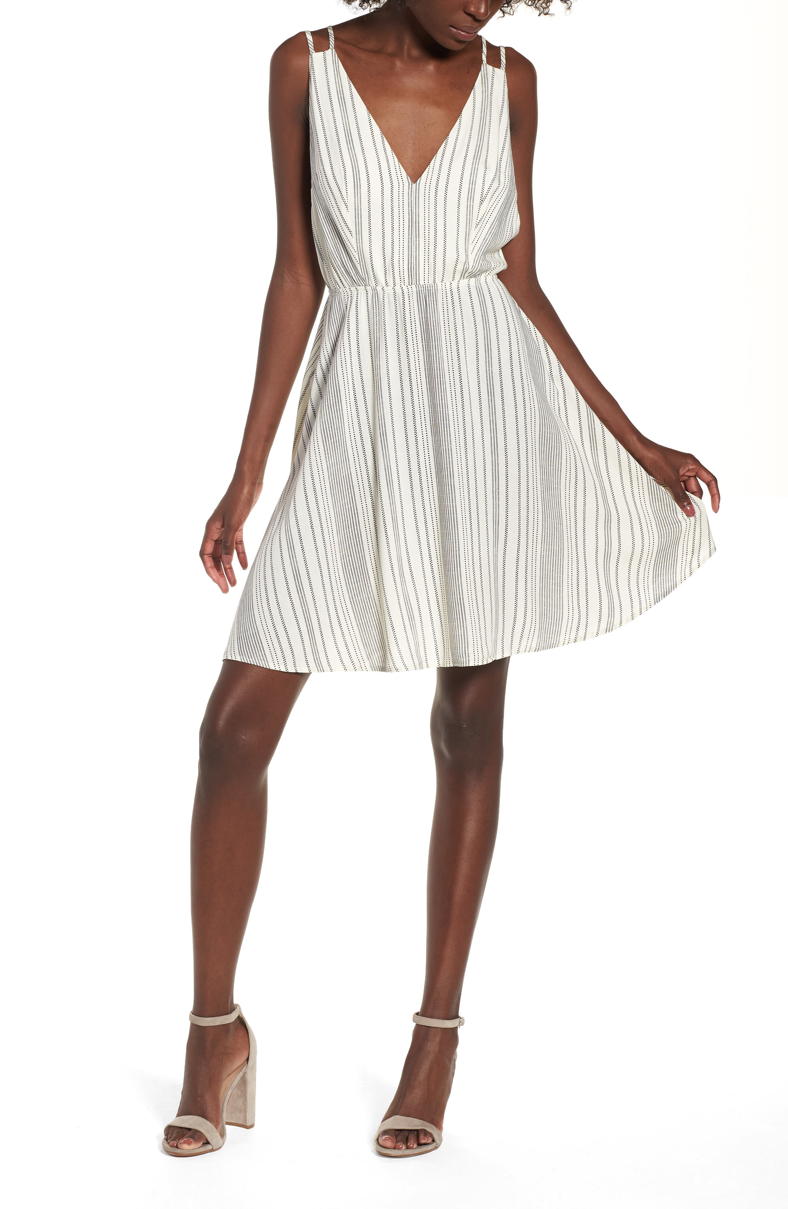 nordstrom white sundress