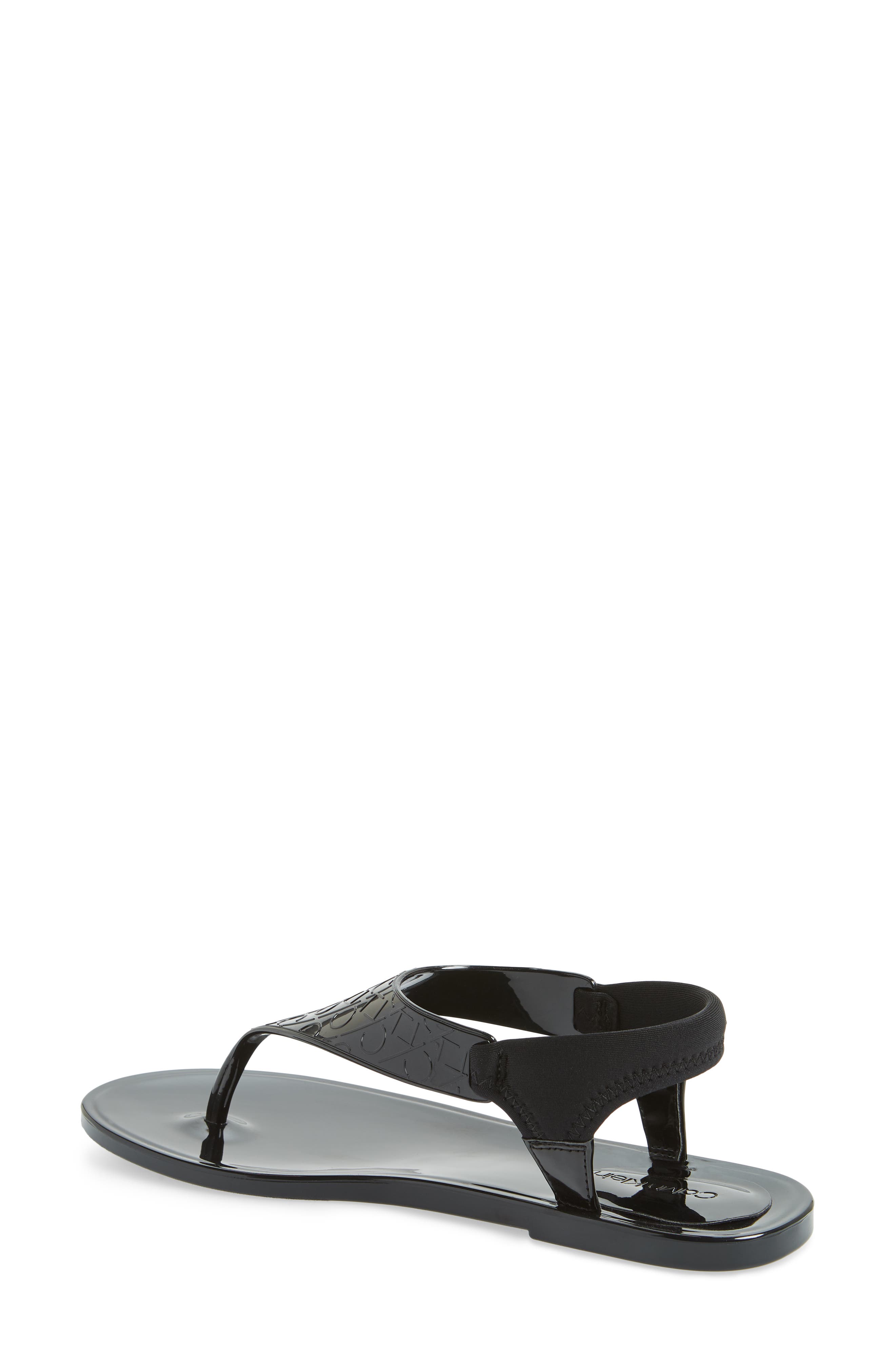 calvin klein janny jelly sandal
