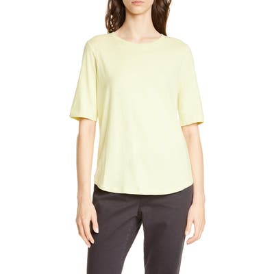 Eileen Fisher Crewneck Tee, Green