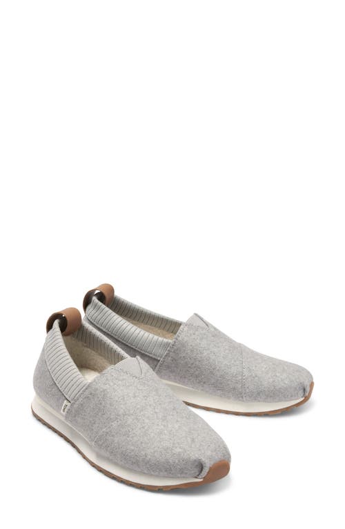 TOMS Alpargata Resident Slip-On Sneaker in Grey Stone