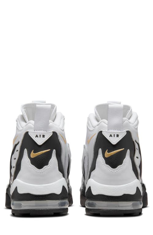Nike Air Dt Max '96 "colorado Away" Sneakers In White/black/vegas Gold