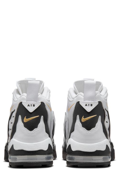 Shop Nike Air Dt Max '96 Sneaker In White/black/vegas Gold