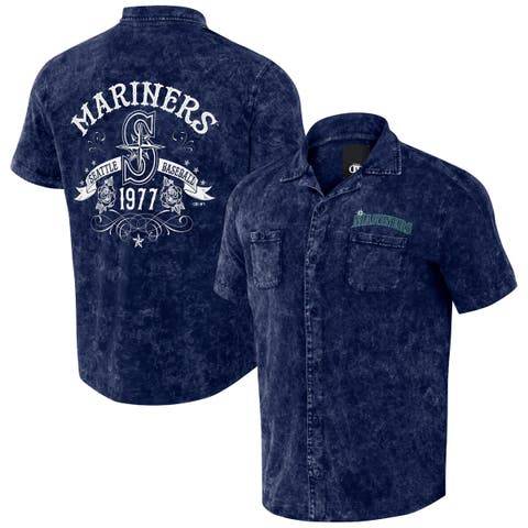 Men's Columbia Navy Dallas Cowboys Big & Tall PFG Bonehead Button-Up Shirt