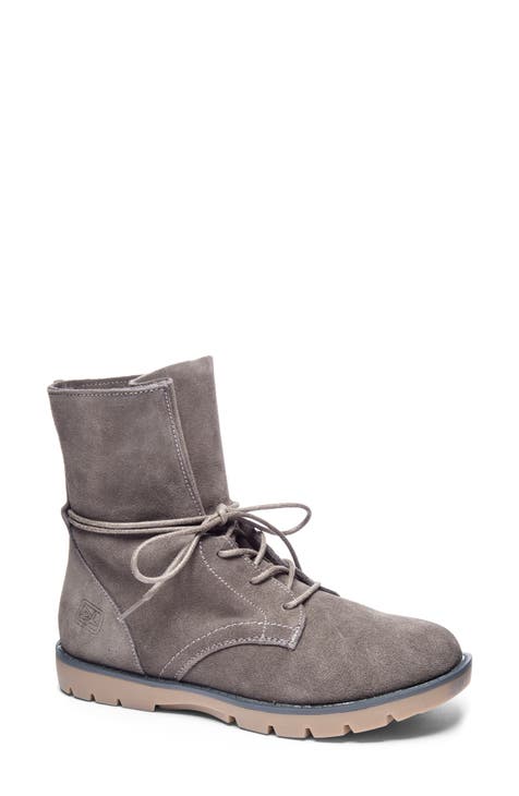 Women's Grey Lace-Up Boots | Nordstrom