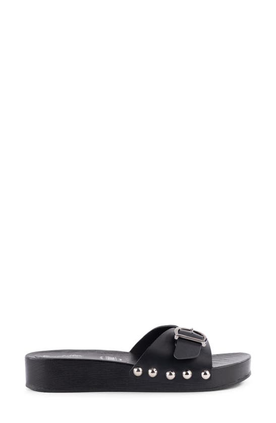 Shop Seychelles Sorbet Platform Wedge Sandal In Black