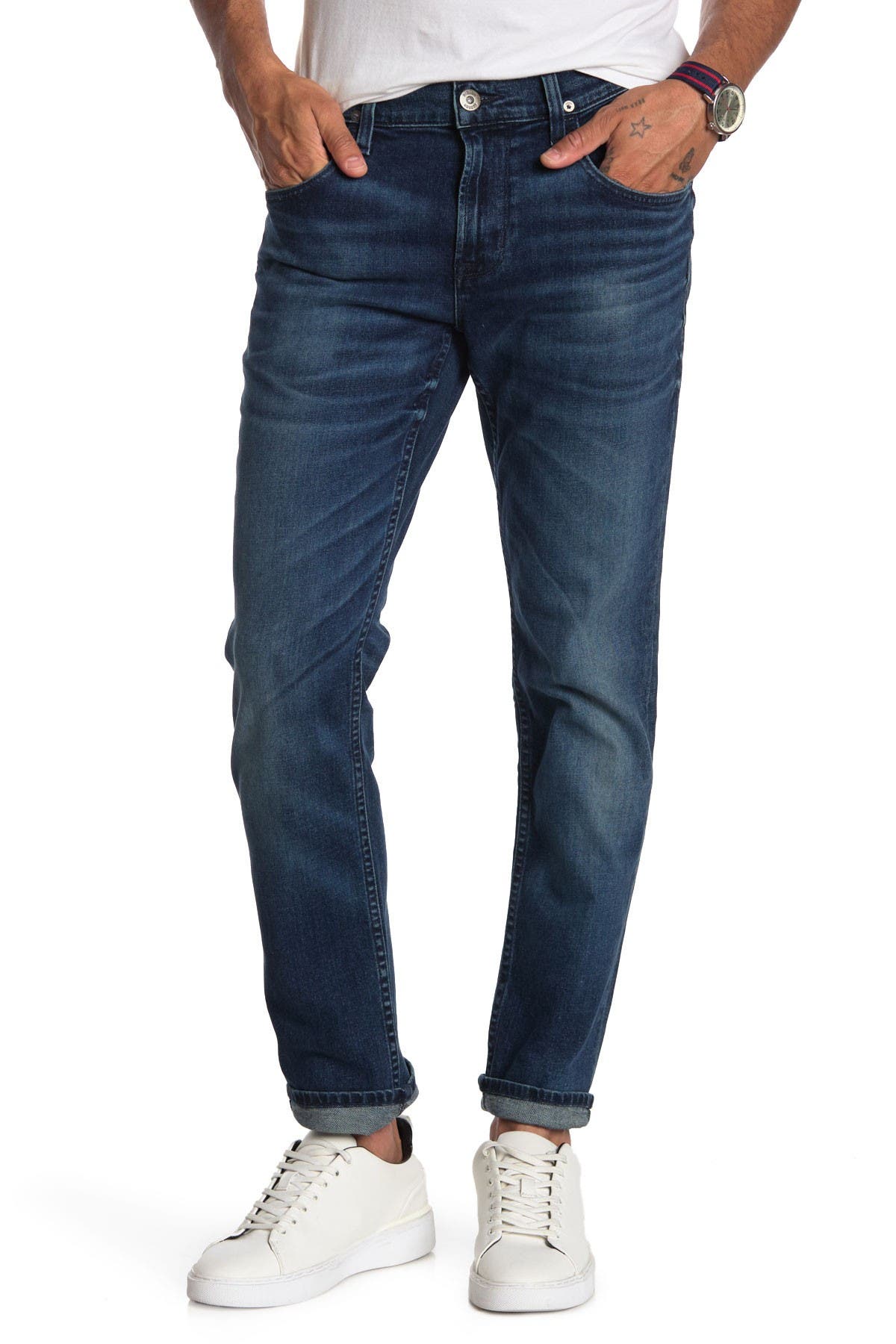 hudson blake slim fit jeans