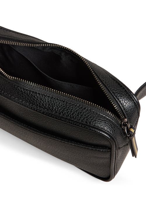 Shop Ted Baker London Fabe Faux Leather Belt Bag In Black