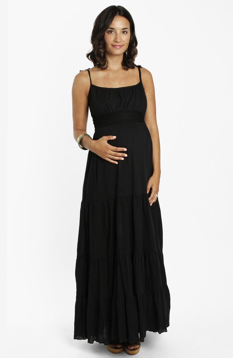 Everly Grey 'Poppy' Tiered Maternity Maxi Dress | Nordstrom