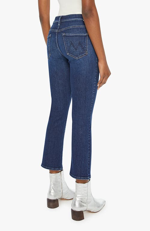 Shop Mother The Insider Crop Ankle Jeans In Mind Games