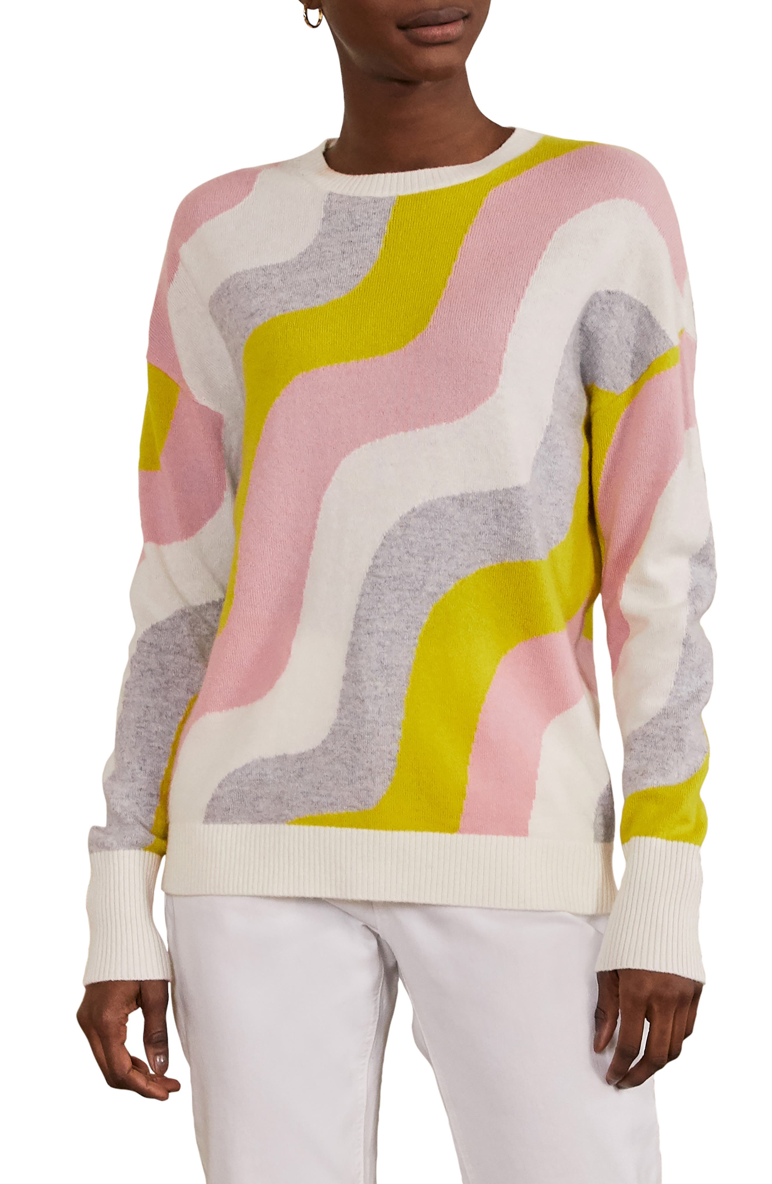 chartreuse cashmere sweater
