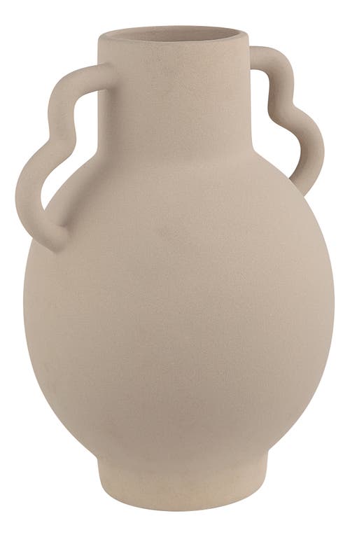 Shop Renwil Monet Ceramic Decorative Vase In Cream