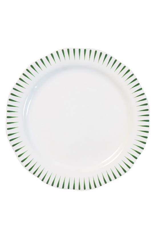 Juliska Sitio Stripe 4 Piece Dinnerware Place Setting In Basil
