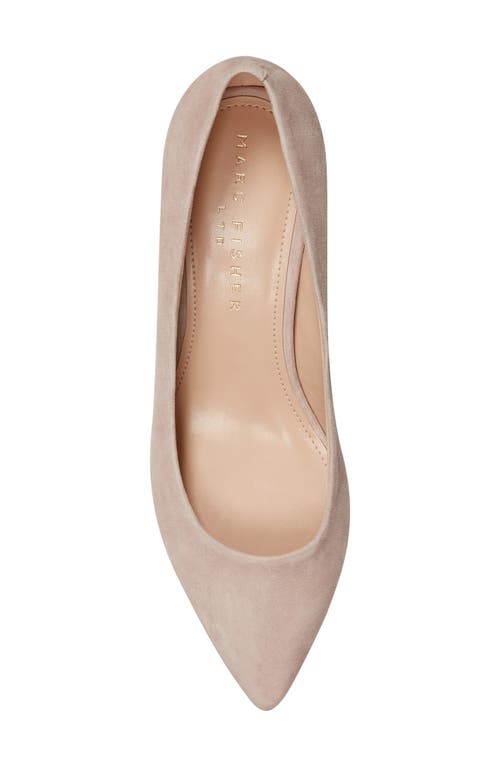 Shop Marc Fisher Ltd Lewisa Pointed Toe Pump In Light Natural