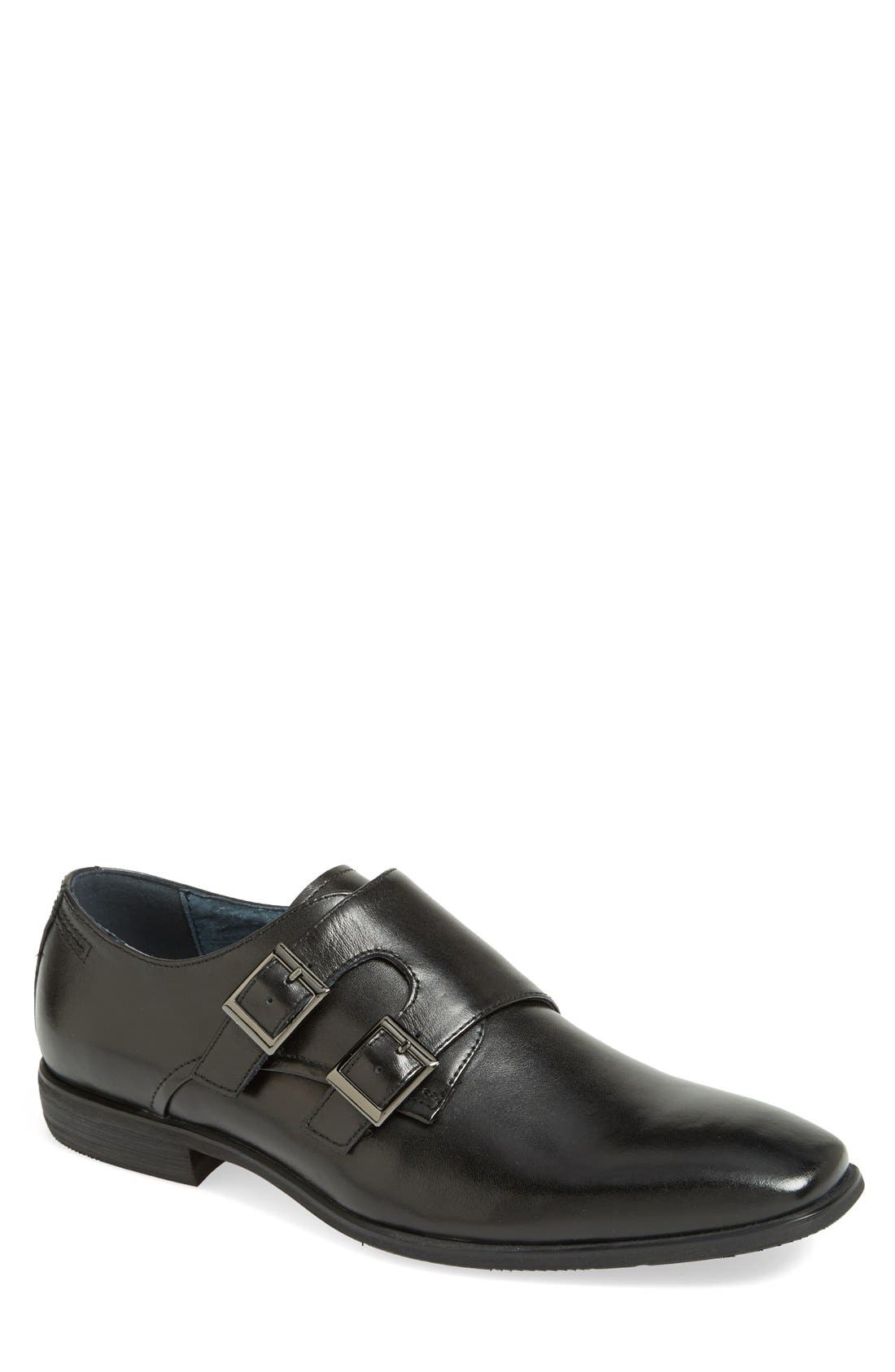 steve madden double monk strap shoes