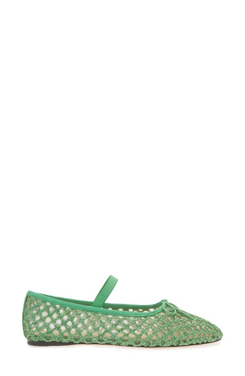 Shop Loeffler Randall Leonie Soft Ballet Flat In Kelly Green