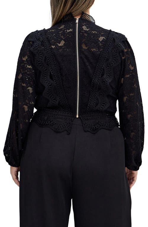 CITY CHIC CITY CHIC LUCIELLE LACE TOP 