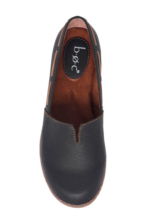 B O C By Børn Niki Slip-on In Black Nubuck