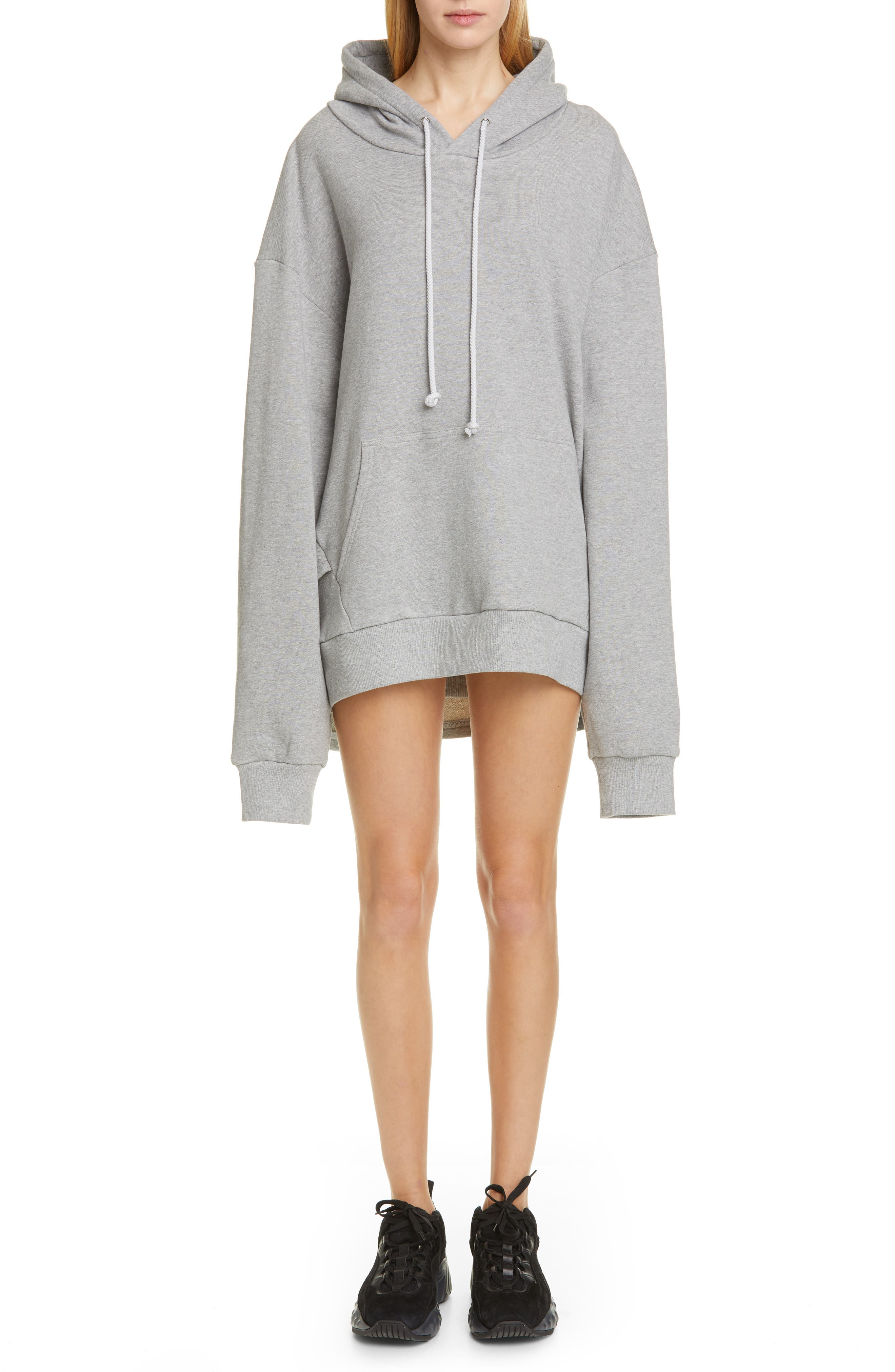oversized french terry hoodie