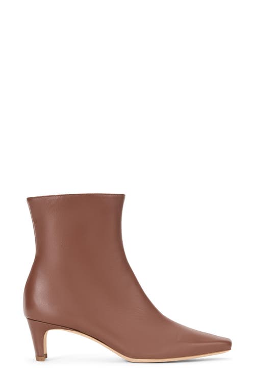 Shop Staud Wally Bootie In Cacao