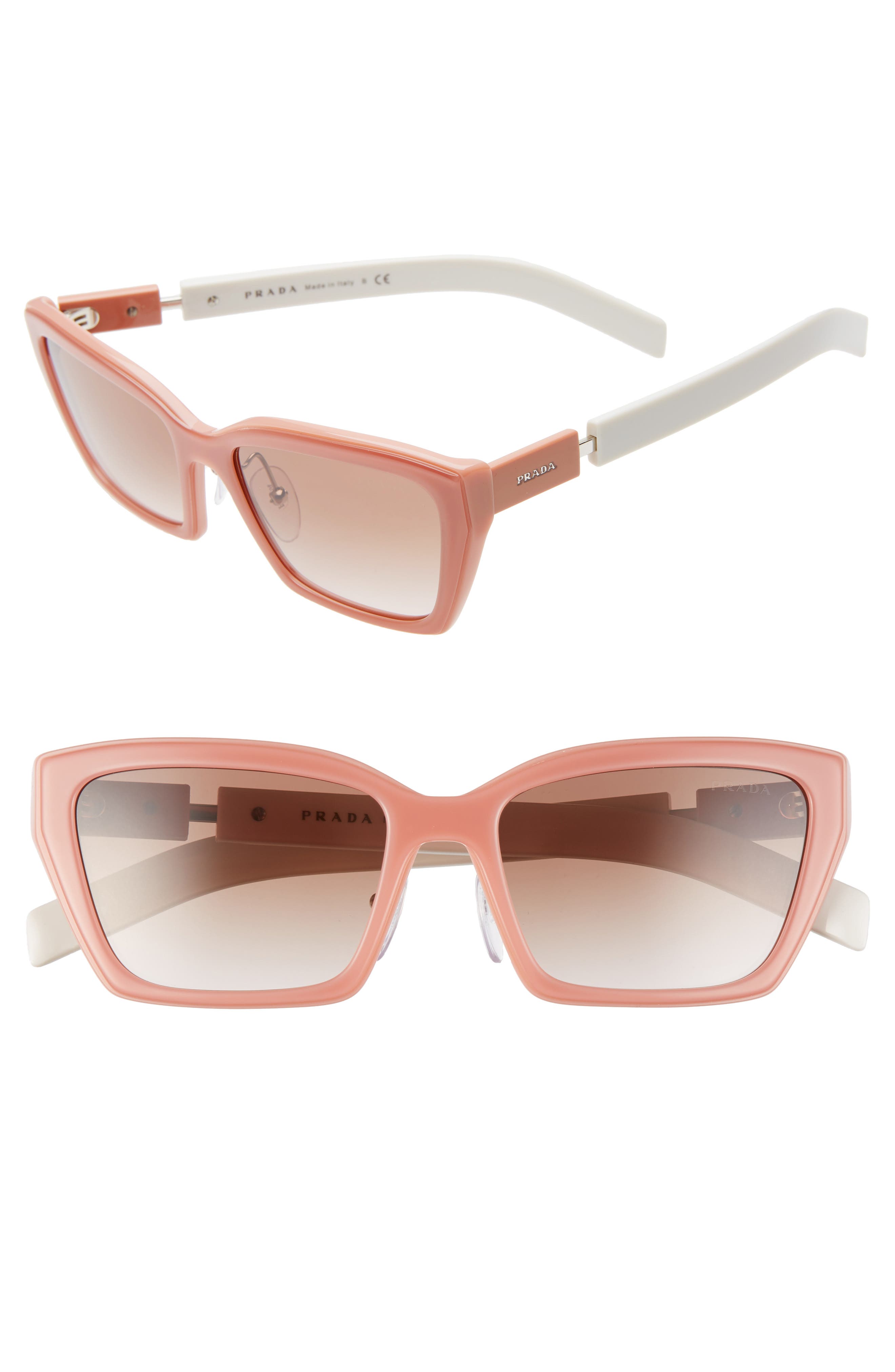 prada 56mm cat eye sunglasses
