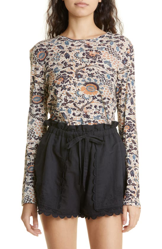 ULLA JOHNSON EVE PRINT TOP
