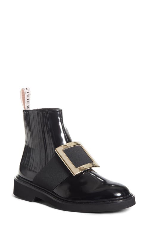 Roger Vivier Viv Rangers Chelsea Boot Black at Nordstrom,