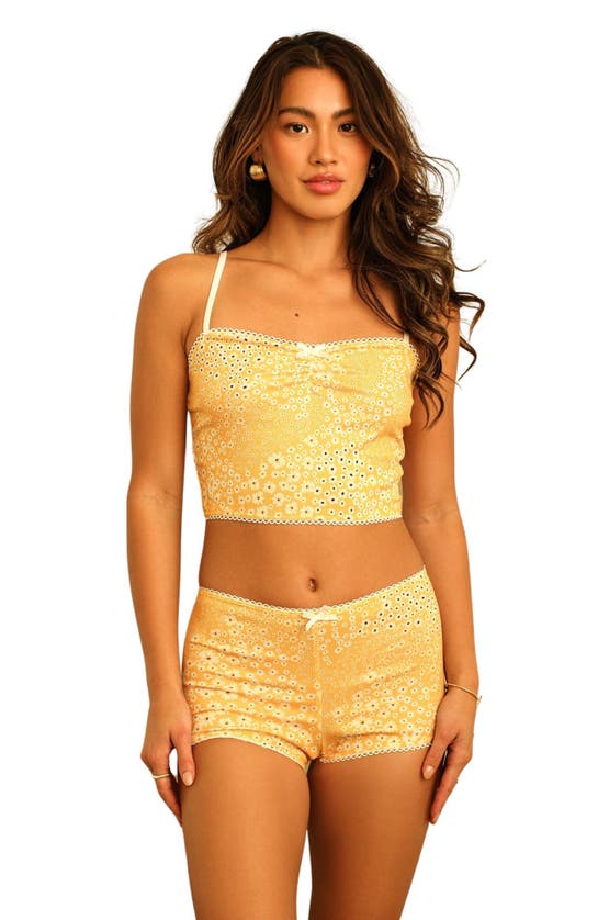 Shop Dippin Daisys Sweet Dreams Set In Golden Ditsy