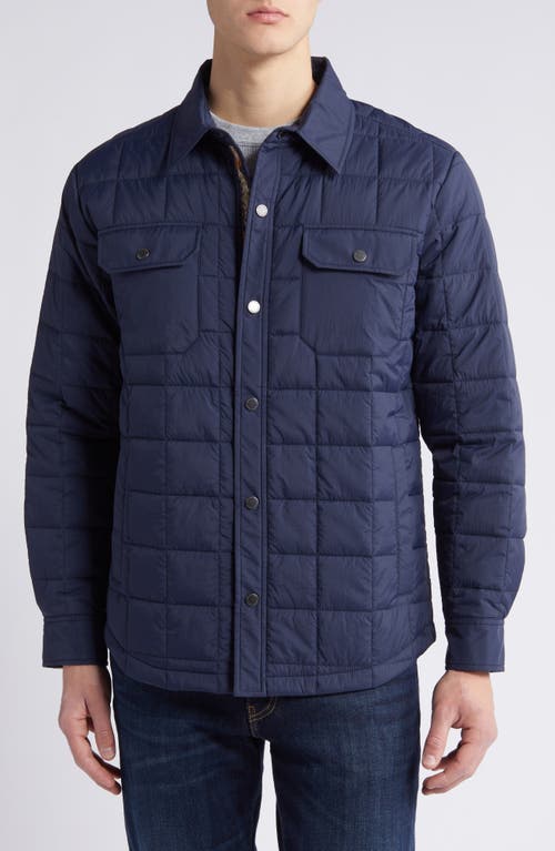 Shop Pendleton Arroyo Quilted Shirt Jacket In Midnight