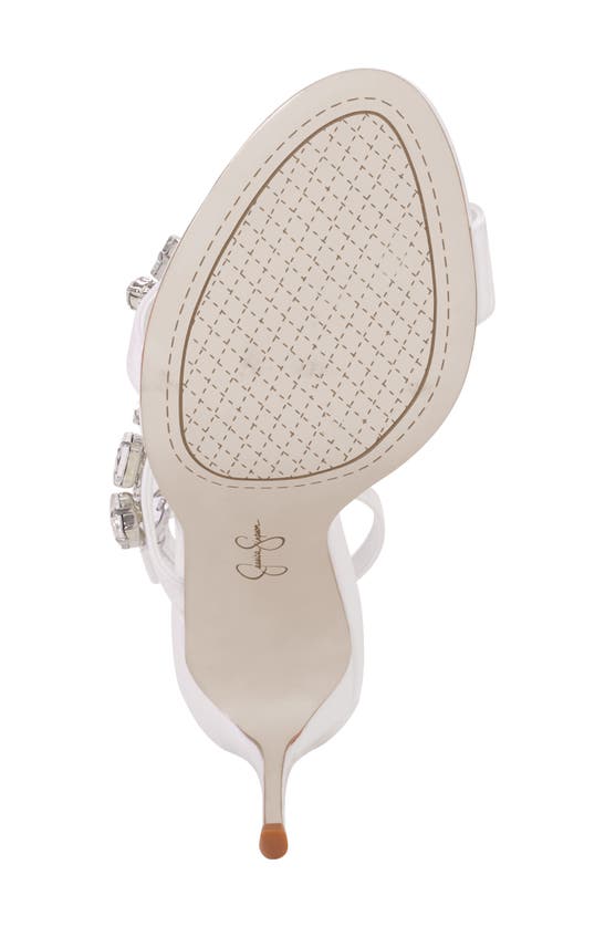 Jessica Simpson Raela Ankle Strap Sandal In White