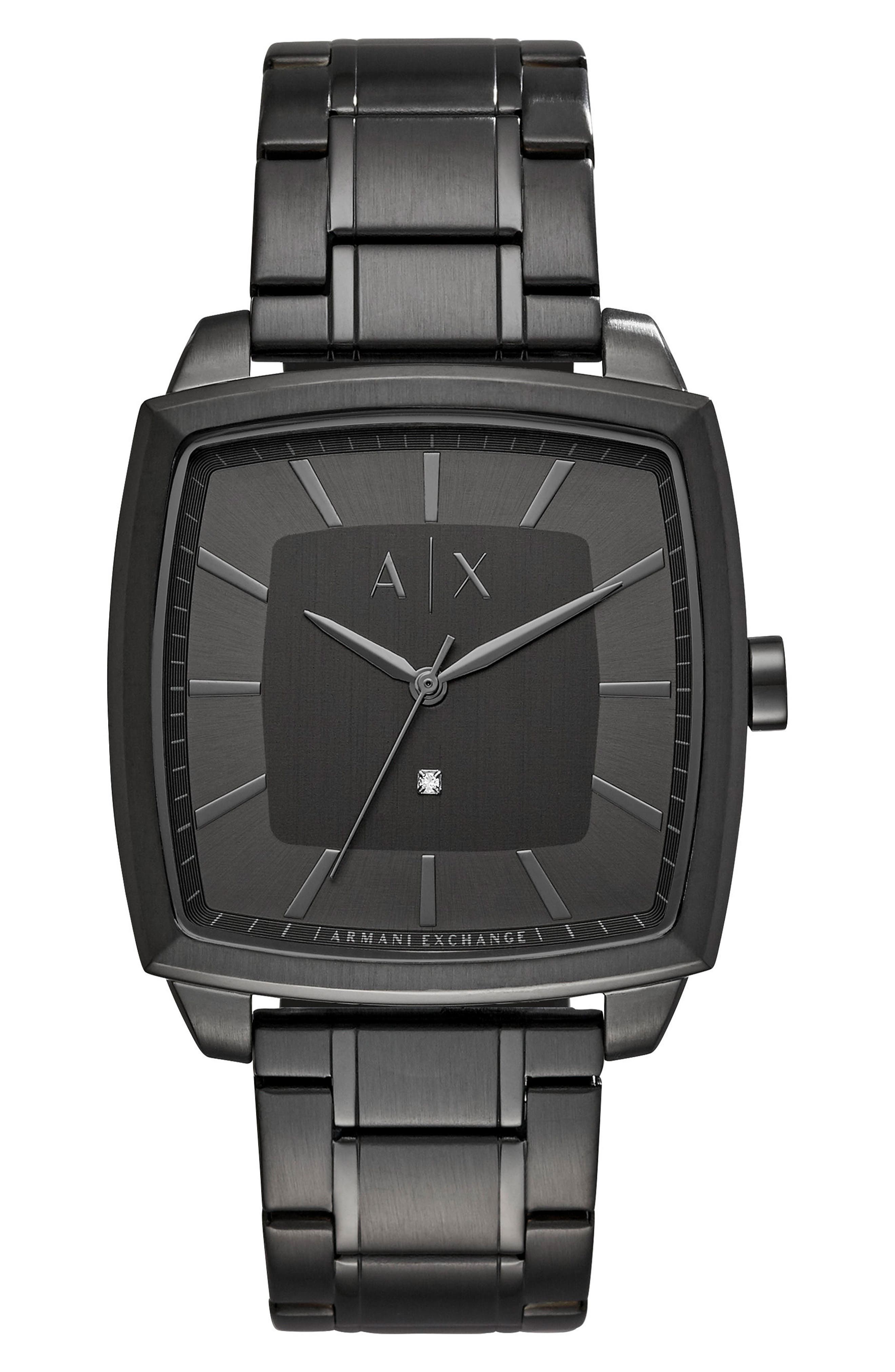 armani exchange square watch