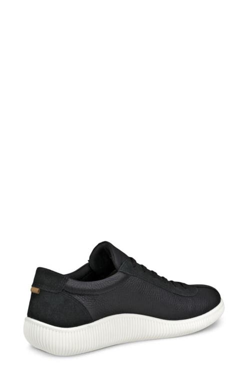 Ecco Soft Zero Sneaker In Black/black