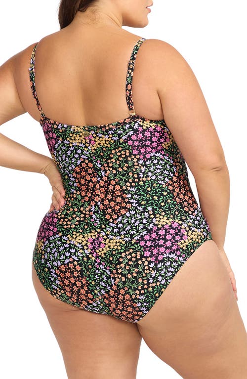 Artesands Davignon Degas One-piece Swimsuit In Black
